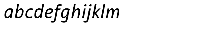 ITC Tabula Book Italic Font LOWERCASE
