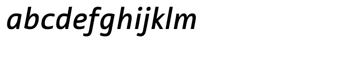 ITC Tabula Medium Italic Font LOWERCASE