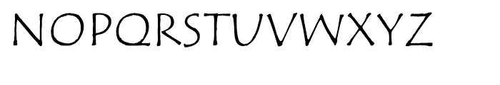 ITC Tempus Sans Regular Font UPPERCASE