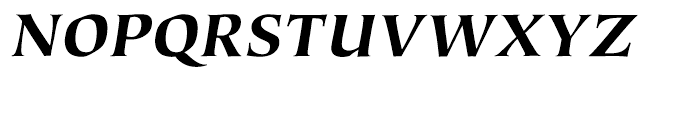 ITC Tiepolo Black Italic Font UPPERCASE