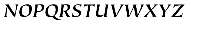 ITC Tiepolo Bold Italic Font UPPERCASE