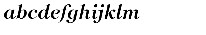 ITC Tiffany Demi Italic Font LOWERCASE