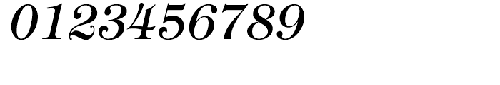 ITC Tiffany Medium Italic Font OTHER CHARS