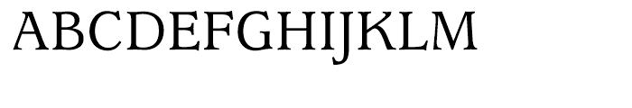 ITC Usherwood Medium Font UPPERCASE
