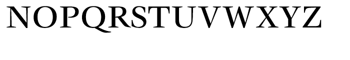 ITC Veljovic Medium Font UPPERCASE