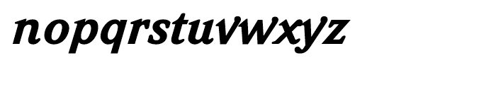 ITC Weidemann Black Italic Font LOWERCASE