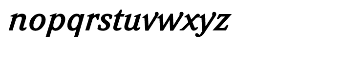 ITC Weidemann Bold Italic Font LOWERCASE
