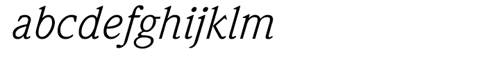 ITC Weidemann Book Italic Font LOWERCASE