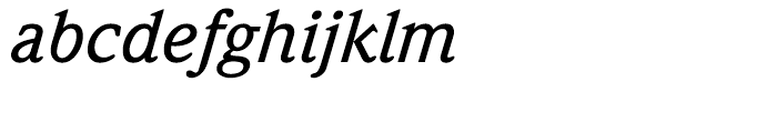 ITC Weidemann Medium Italic Font LOWERCASE
