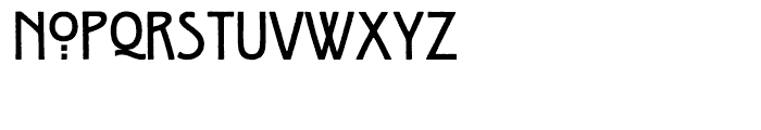 ITC Willow Font UPPERCASE