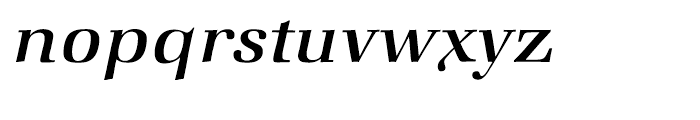 ITC Zapf Book Medium Italic Font LOWERCASE