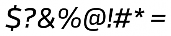 Itoya Italic Font OTHER CHARS