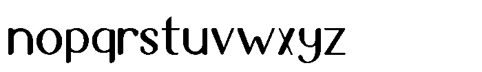 IT Auralithea Regular Font LOWERCASE