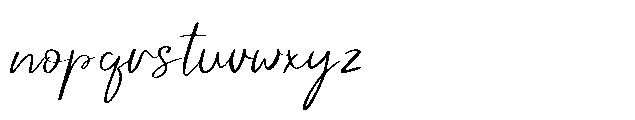 IT Aurelyanne Regular Font LOWERCASE