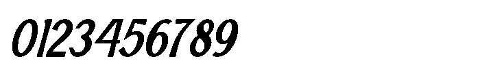 IT Aurlionex Bold Italic Font OTHER CHARS