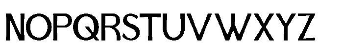 IT Aurlionex Bold Font UPPERCASE