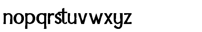 IT Aurlionex Bold Font LOWERCASE