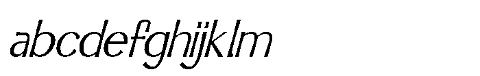 IT Aurlionex Regular Italic FONT