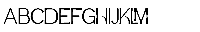 IT Aurlionex Regular Font UPPERCASE