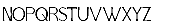 IT Aurlionex Regular Font UPPERCASE