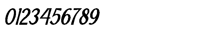IT Aurlionex Semi Bold Italic Font OTHER CHARS