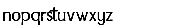 IT Aurlionex Semi Bold Font LOWERCASE