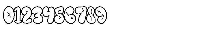 IT Bavolen Outline Font OTHER CHARS
