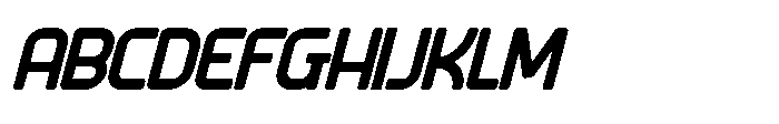 IT Bistoxa Italic Font UPPERCASE