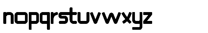 IT Bistoxa Regular Font LOWERCASE