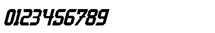IT Blastorn Italic Font OTHER CHARS