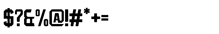 IT Blastorn Regular Font OTHER CHARS