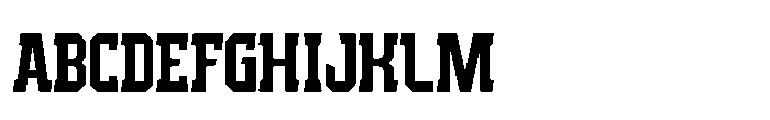 IT Blastorn Regular Font UPPERCASE