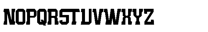 IT Blastorn Regular Font UPPERCASE