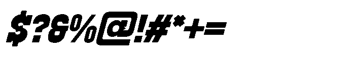IT Braxloft Italic Font OTHER CHARS