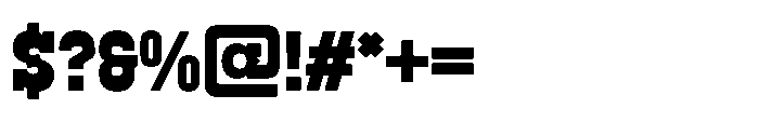 IT Braxloft Regular Font OTHER CHARS