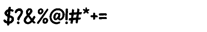 IT Brushflare Regular Font OTHER CHARS