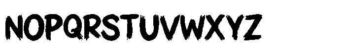 IT Brushflare Regular Font UPPERCASE