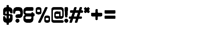 IT Buffaroa Regular Font OTHER CHARS