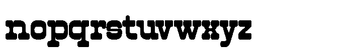 IT Buffaroa Regular Font LOWERCASE