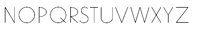 IT Delvion Regular Font UPPERCASE
