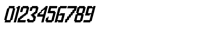 IT Gliphexion Italic Font OTHER CHARS