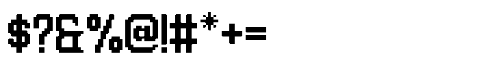 IT Gliphexion Regular Font OTHER CHARS
