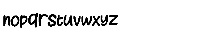 IT Graflo Regular Font LOWERCASE