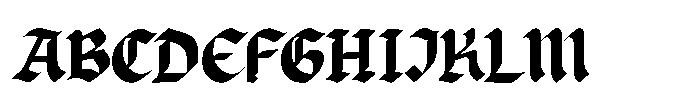 IT Gravenorth Regular Font UPPERCASE