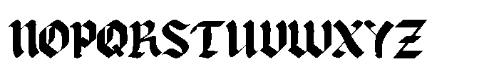 IT Gravenorth Regular Font UPPERCASE