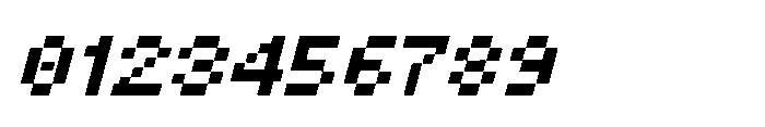 IT Gridbit Italic Font OTHER CHARS