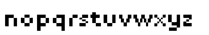 IT Gridbit Regular Font LOWERCASE
