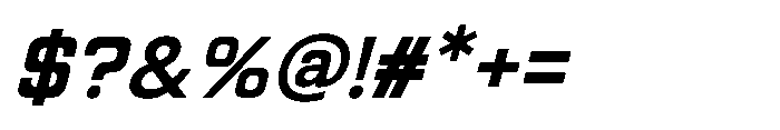 IT Horix Italic Font OTHER CHARS