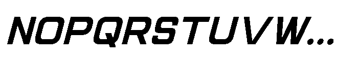 IT Horix Italic Font UPPERCASE