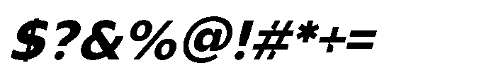 IT Inktura Italic Font OTHER CHARS